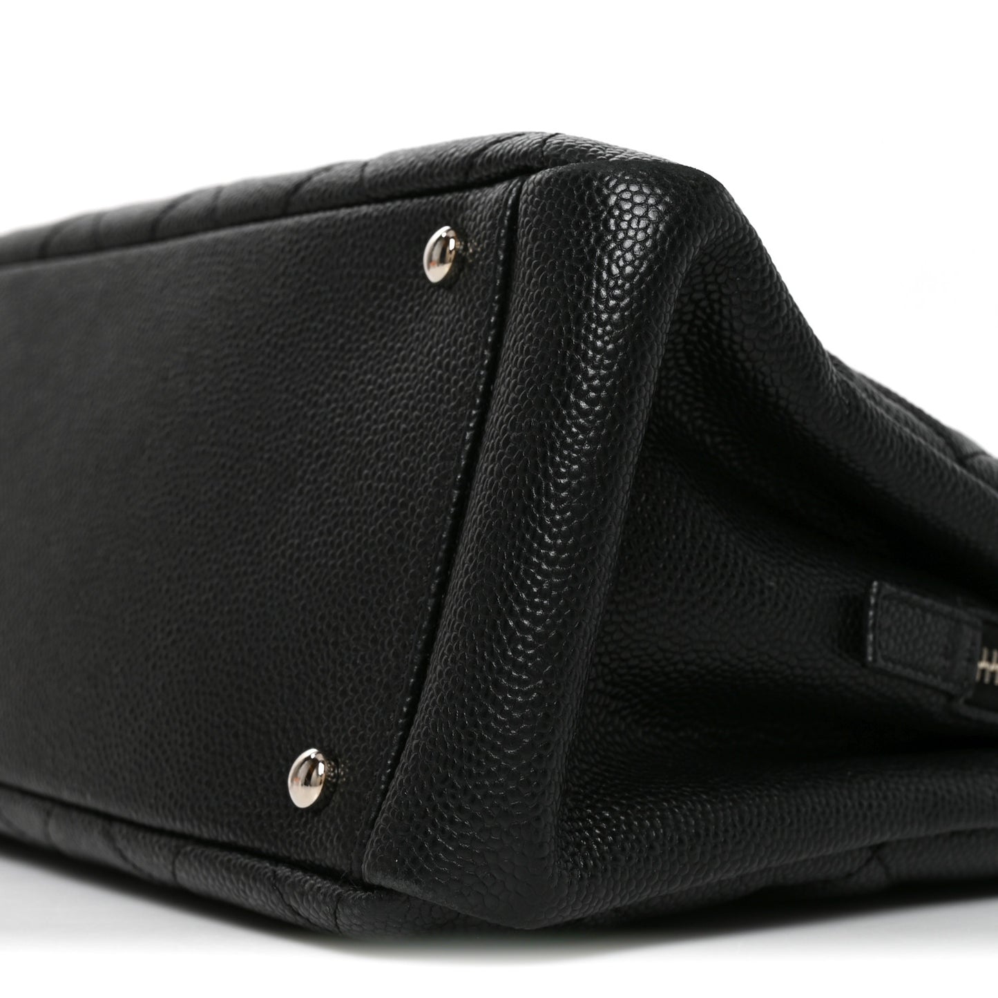 Caviar Quilted Timeless CC Soft Tote Black