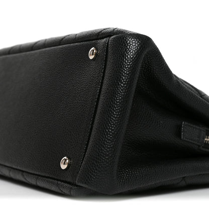 Chanel Caviar Quilted Timeless CC Soft Tote Black 9 of 10