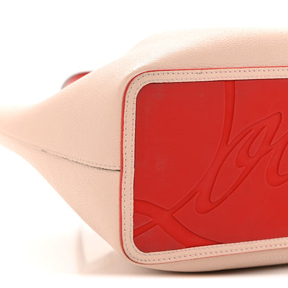 Christian Louboutin Calfskin Spiked Small Cabarock Shopper Tote Rose De Chine 8 of 10