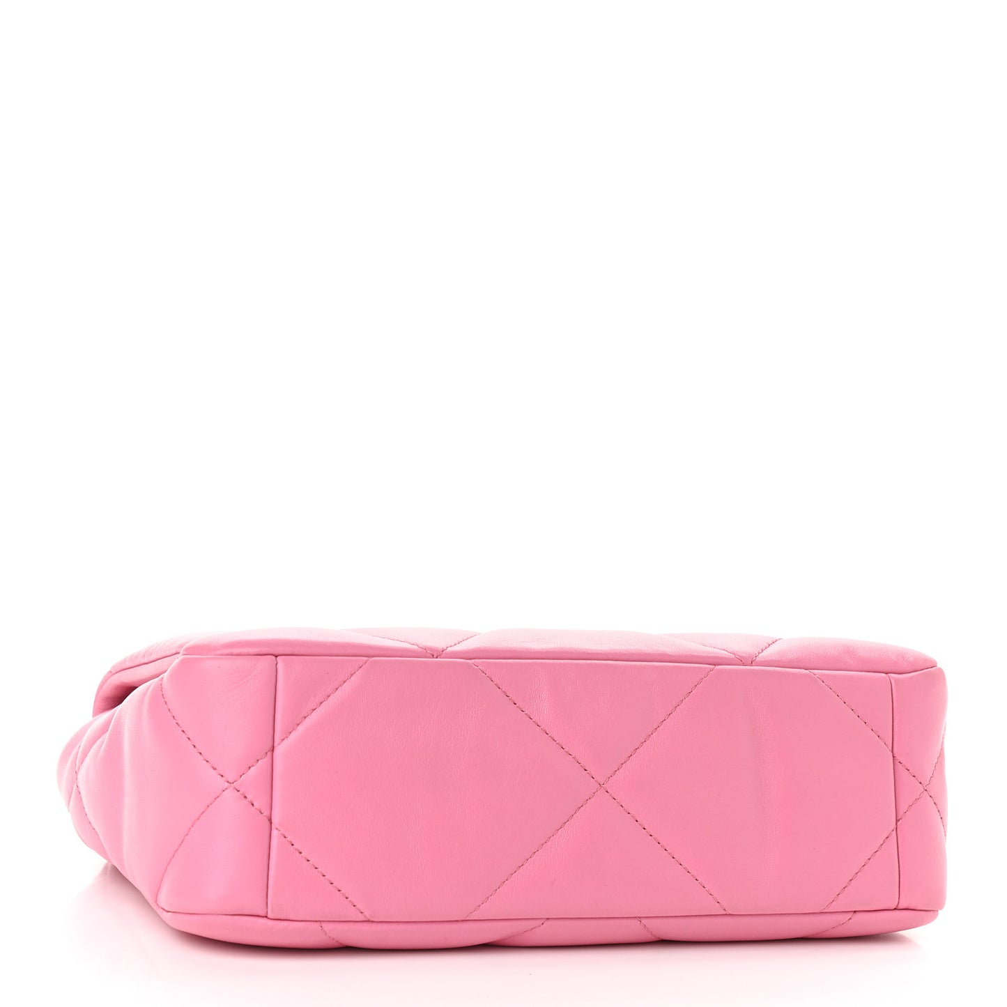 Lambskin Quilted Medium Chanel 19 Flap Pink