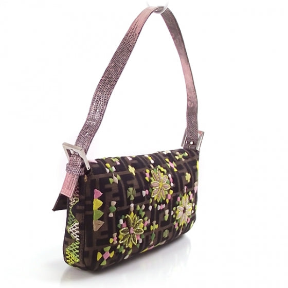 Karung Zucca Daisy Baguette Tobacco Multicolor