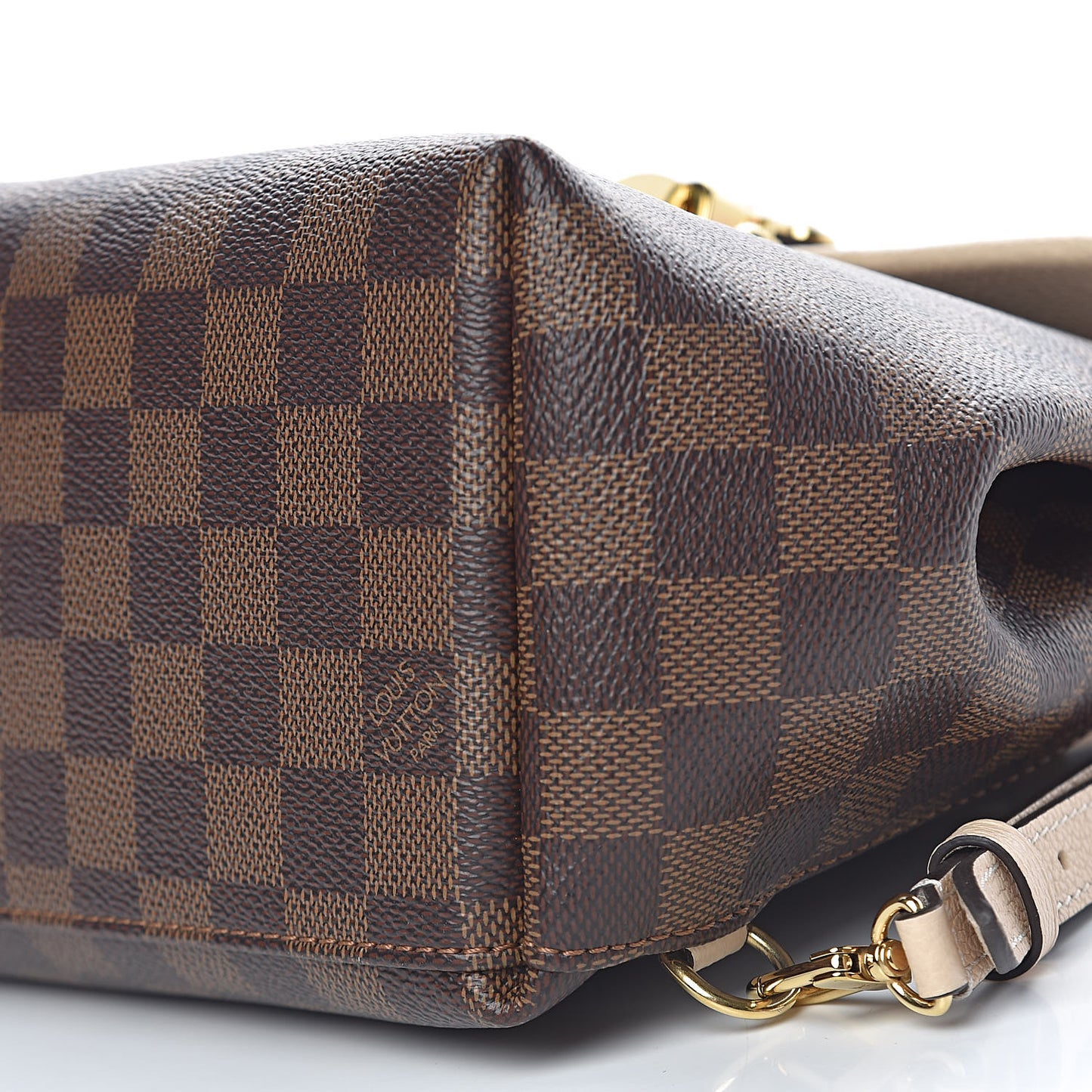 Damier Ebene Clapton Backpack Creme