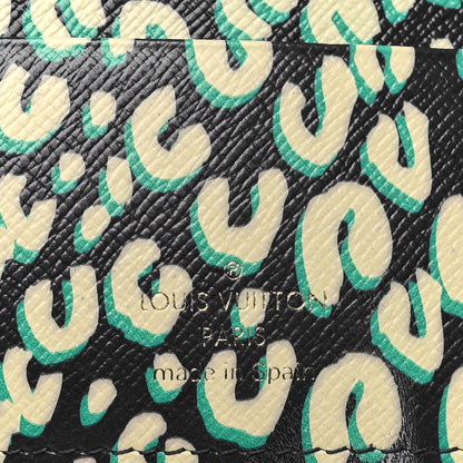 Louis Vuitton Monogram Leopard Insolite Wallet Blue Infini 6 of 7