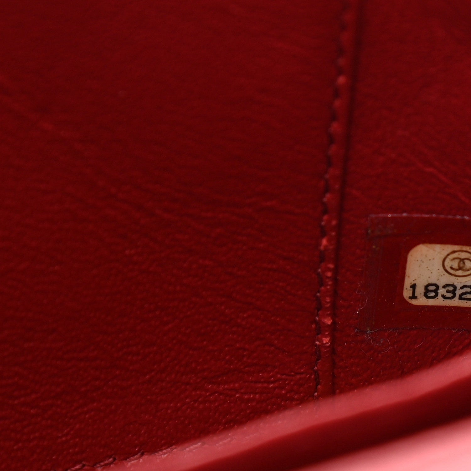 Chanel Patent Calfskin Quilted Extra Mini Rectangular Flap Red 7 of 12