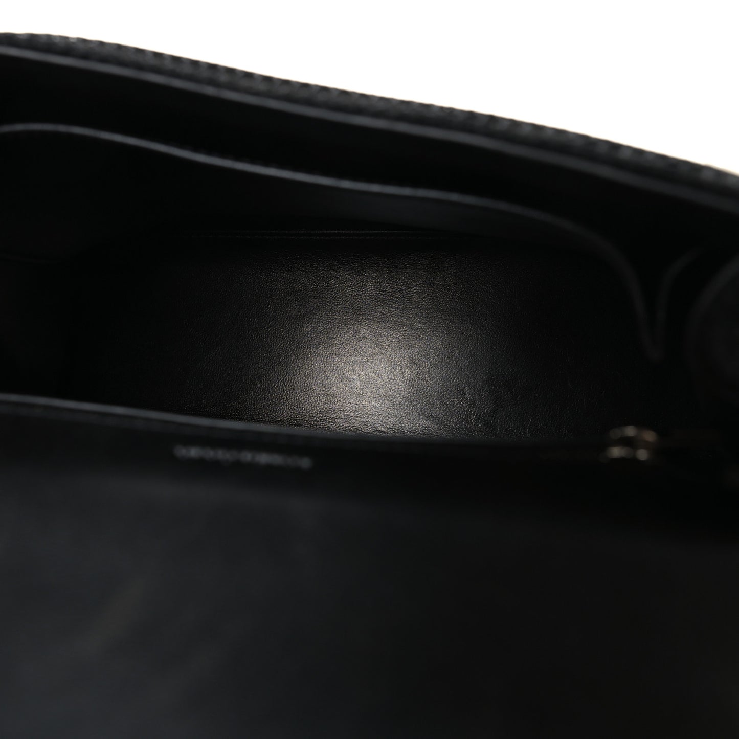 Faux Calfskin Fabric Medium Sneakerhead Top Handle Bag Black