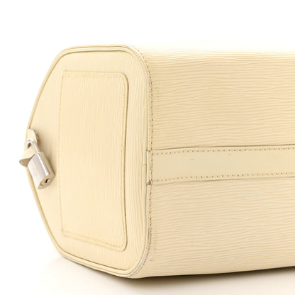 Louis Vuitton Epi Speedy 30 Ivory 9 of 14