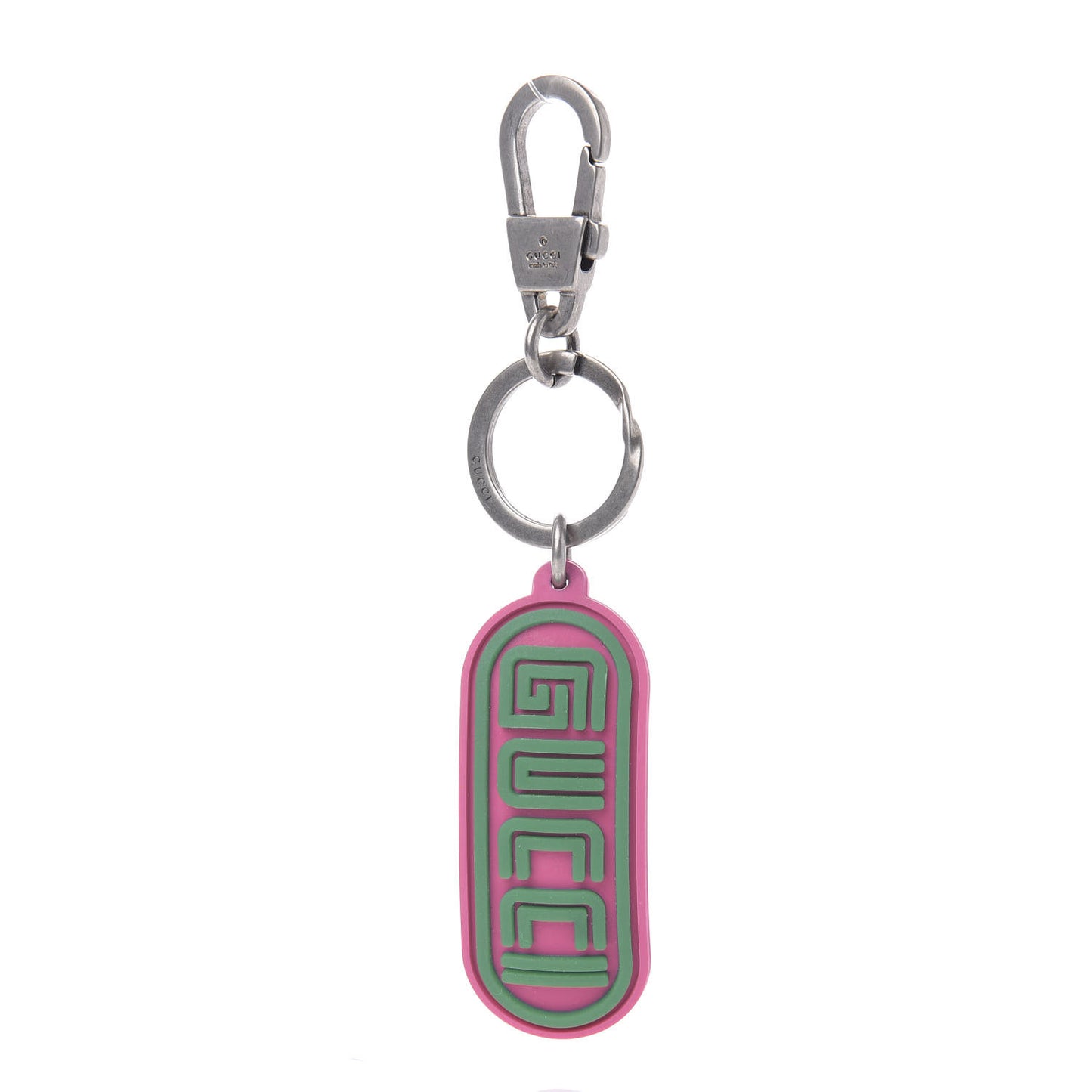X SEGA Rubber Logo Key Chain Pink