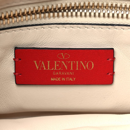 Valentino Garavani Nappa Spikeme Clutch Ivory 6 of 9
