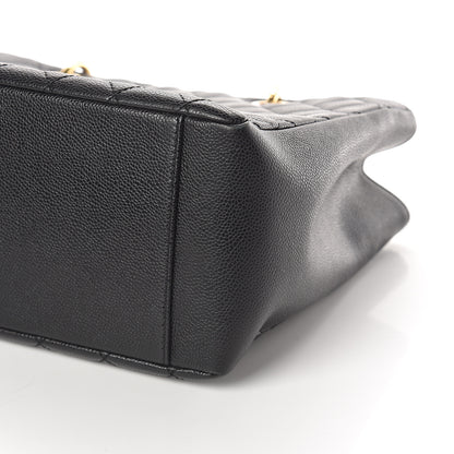 Chanel Caviar Quilted Grand Shopping Tote GST Black 9 of 9