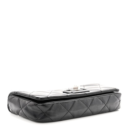 Chanel Patent Quilted Mademoiselle East West Flap Black 4 of 15