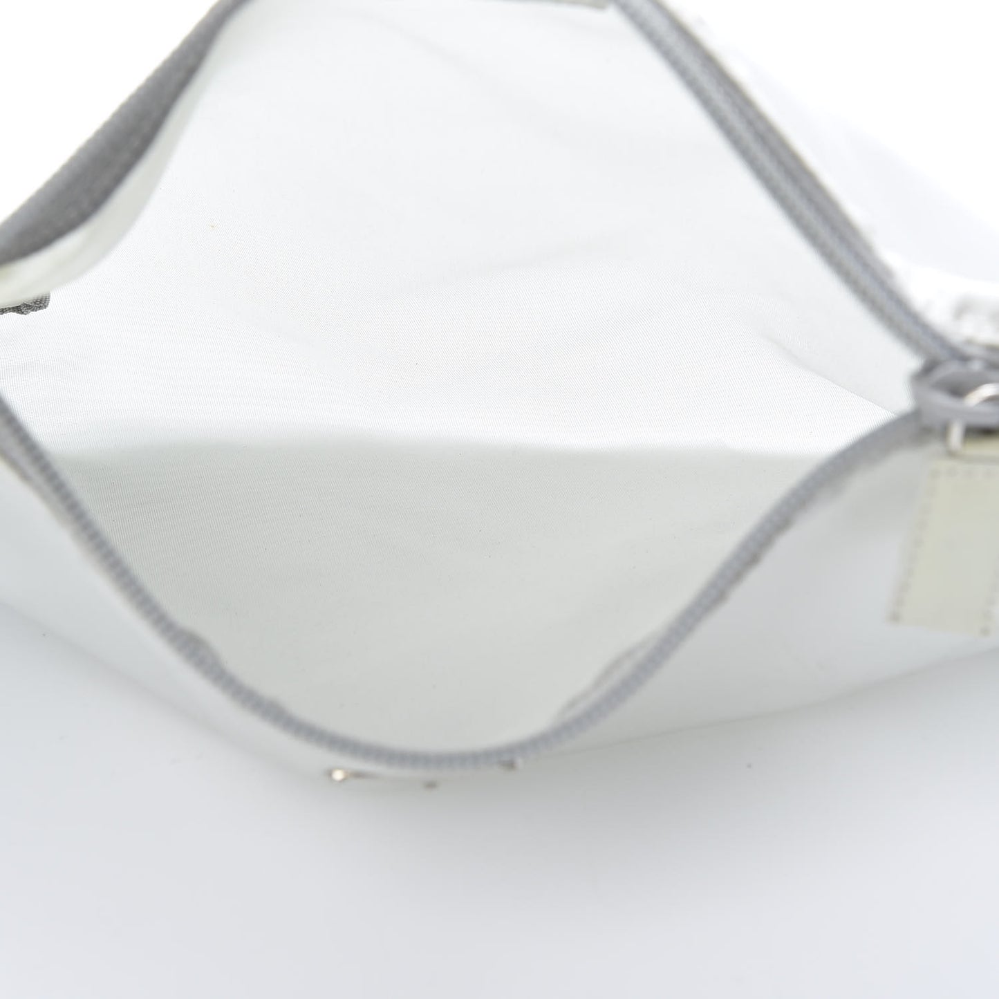 Nylon Vela Cosmetic Pouch Cristallo