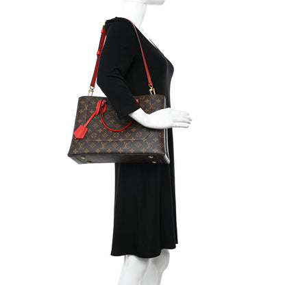 Louis Vuitton Monogram Flower Tote Coquelicot 2 of 12