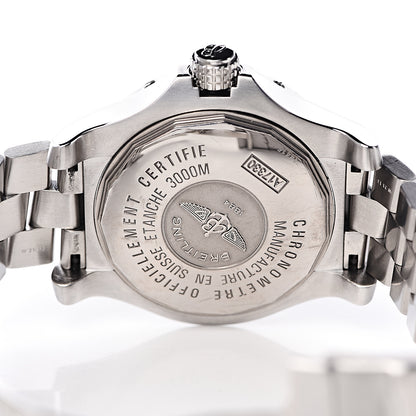 Breitling Stainless Steel 45mm Avenger Seawolf Automatic Watch Blue A1733010 5 of 8