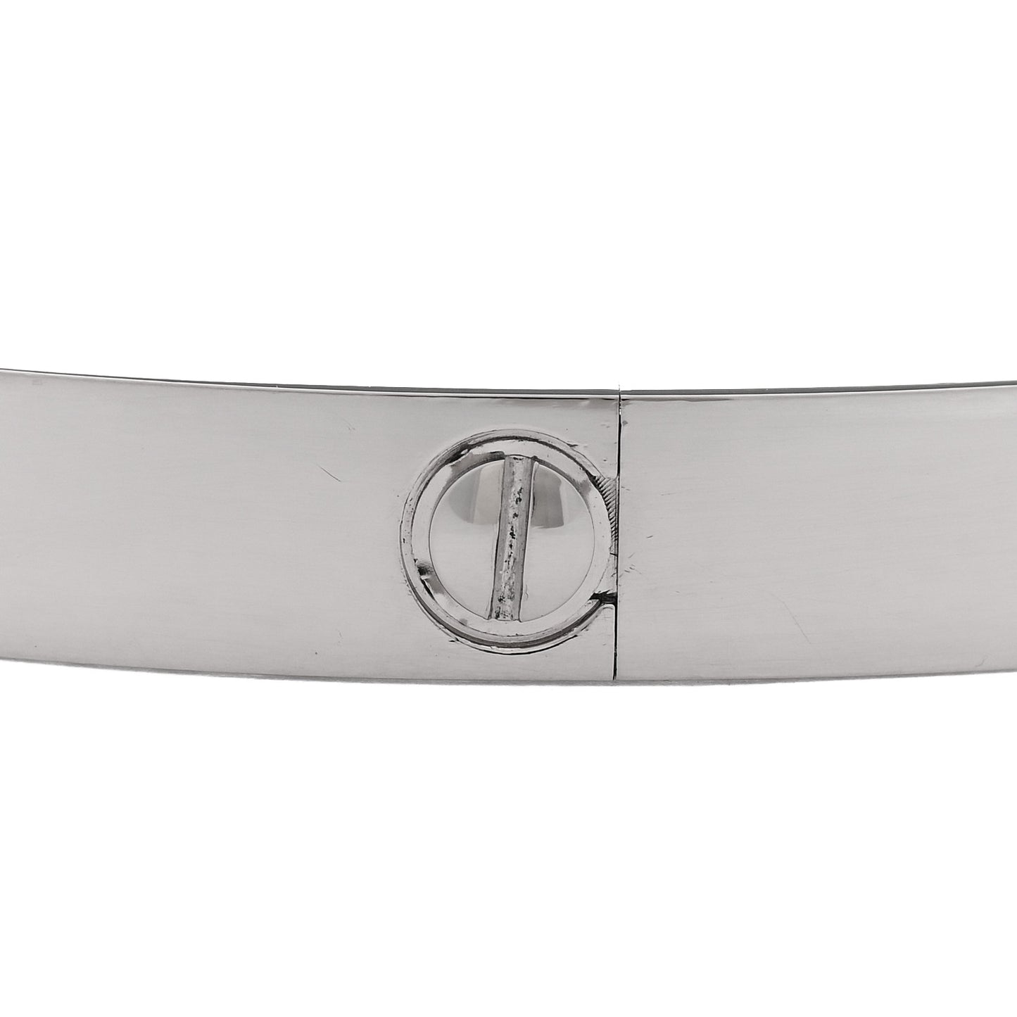 18K White Gold LOVE Bracelet 18