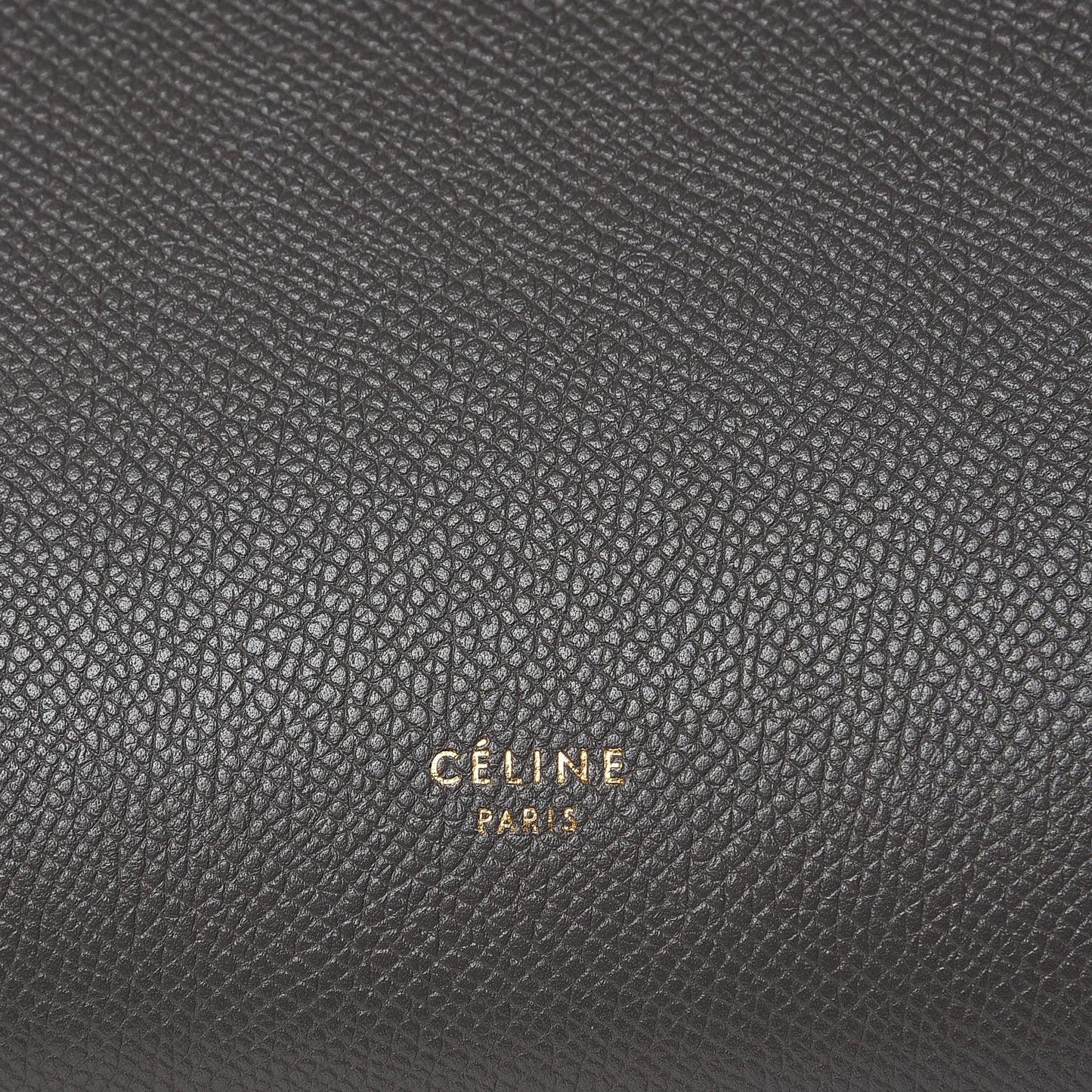 Baby Grained Calfskin Micro Belt Bag Grey