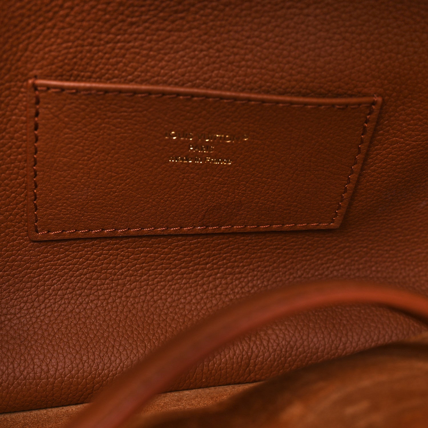 Louis Vuitton Smooth Grained Calfskin Capucines GM Souple Cognac 10 of 10