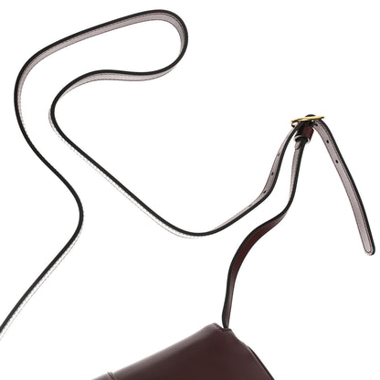 Gucci Vitello Palmellato Lux Small Arli Flap Shoulder Bag Vintage Bordeaux 11 of 12