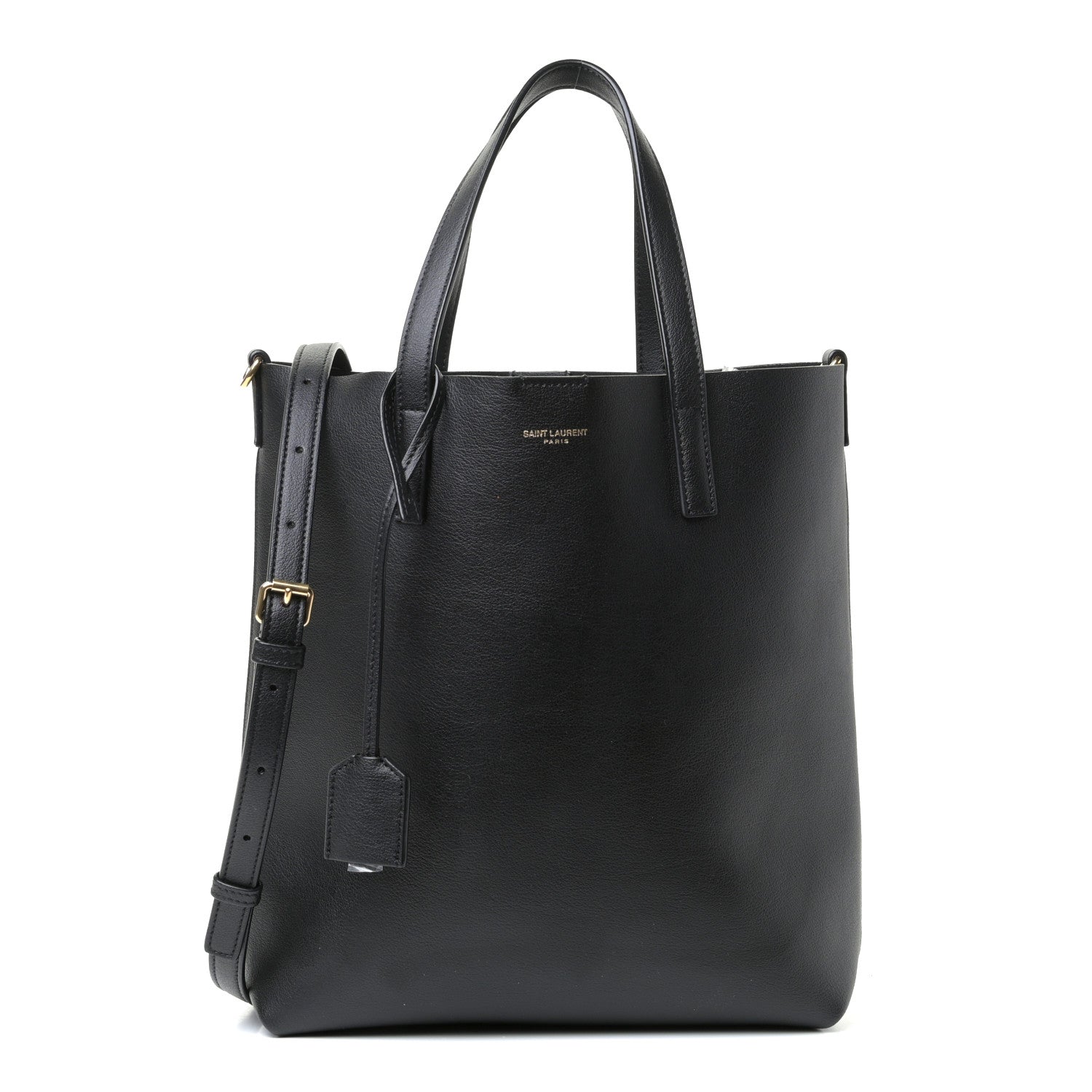 Saint Laurent Calfskin Toy Shopping Tote Black 1 of 4