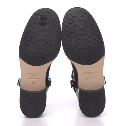 Jimmy Choo Calfskin Boots 39 Black 5 of 7
