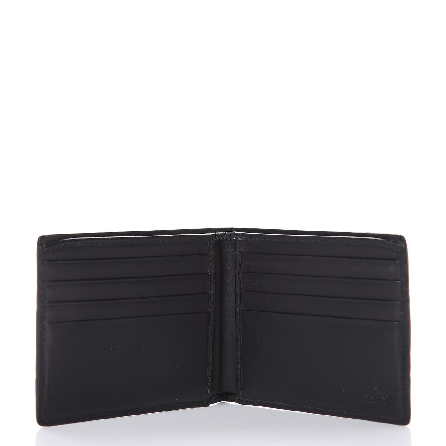 Guccissima Bi-Fold Wallet Black
