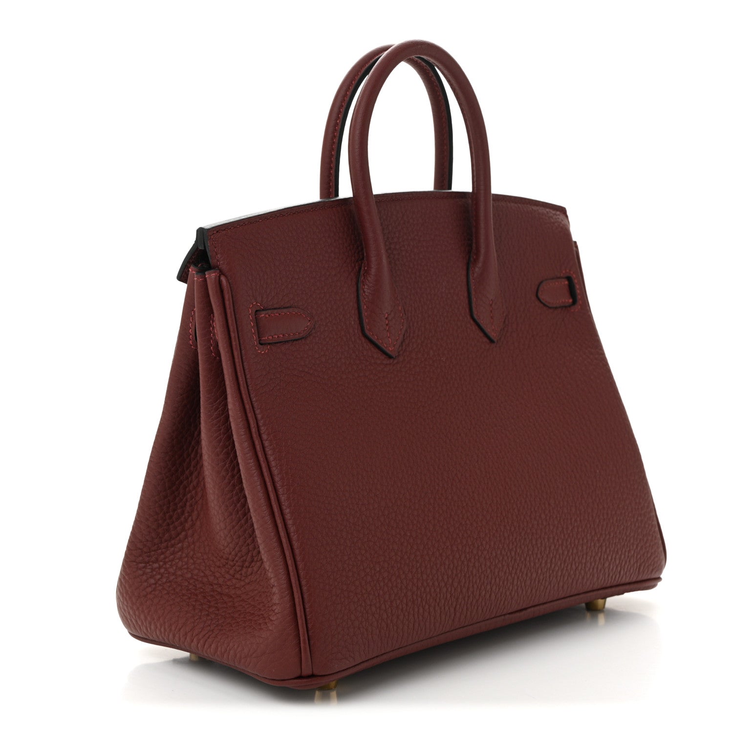 Hermes Togo Birkin 25 Rouge H 3 of 10