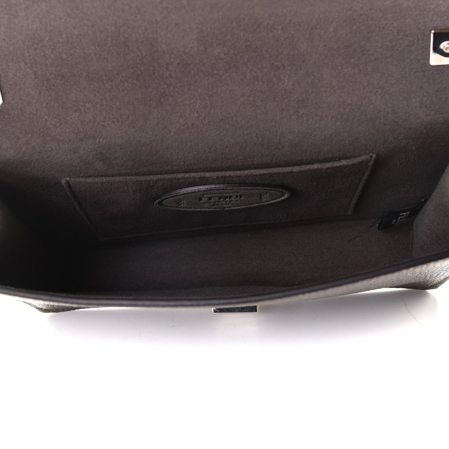 Cuoio Romano Selleria Metal Stitch Messenger Brown