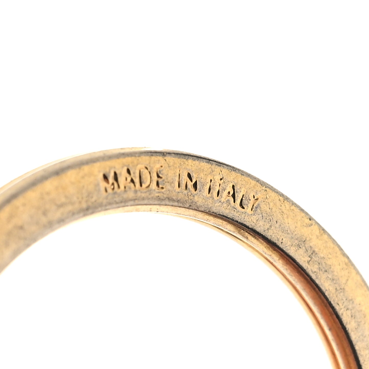 Torchon Double G Key Chain Gold