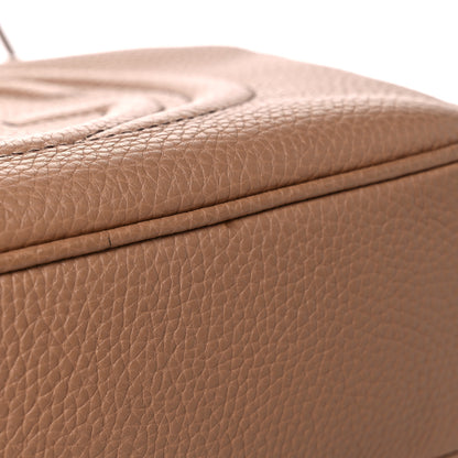 Gucci Pebbled Calfskin Small Soho Disco Bag Camelia 10 of 11