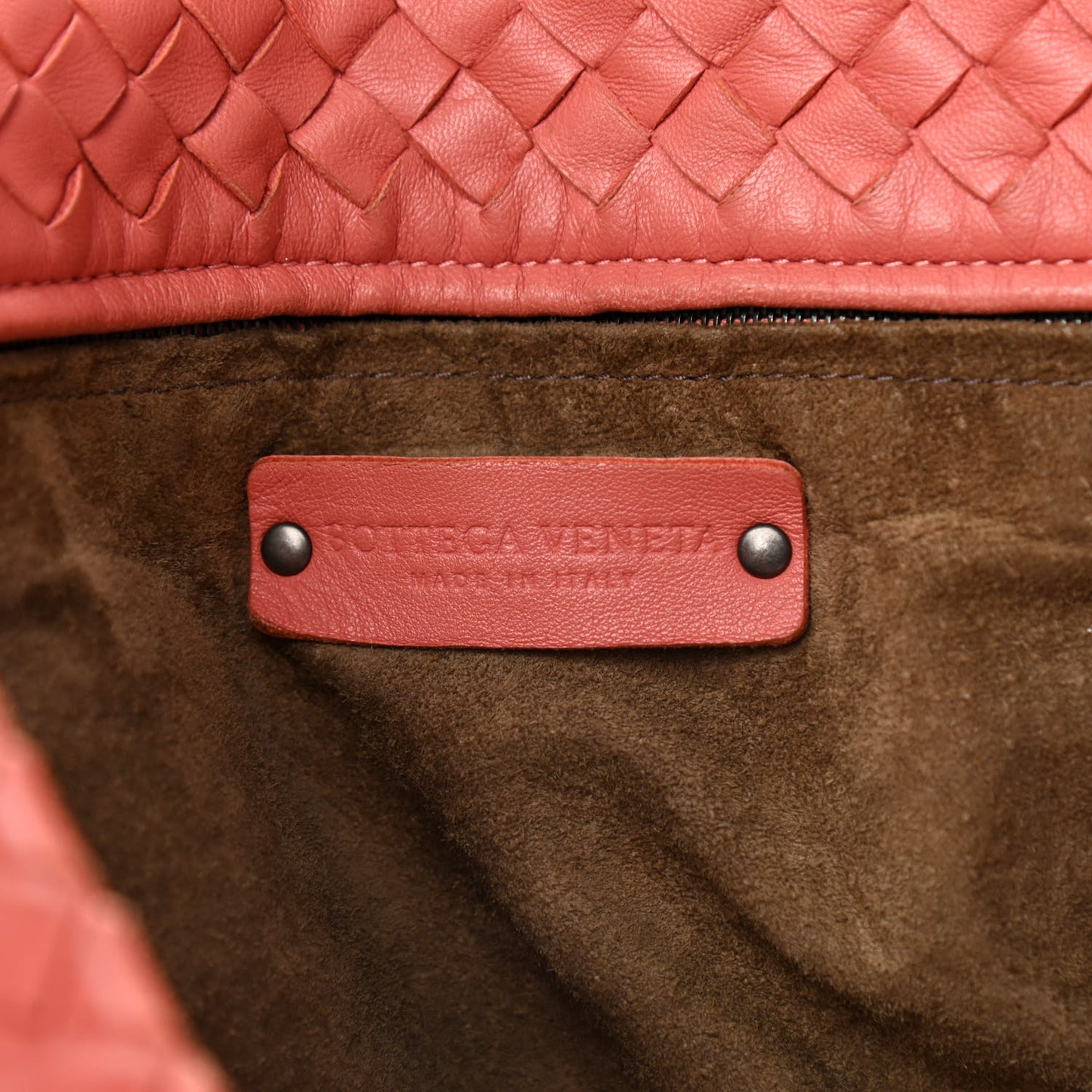 Nappa Intrecciato Large Seamless Tote Pompei