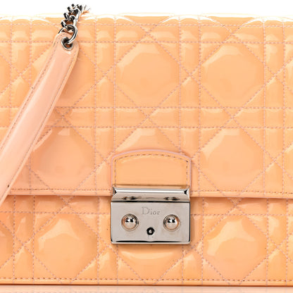 Christian Dior Patent Cannage Miss Dior Promenade Pouch Pink 10 of 18