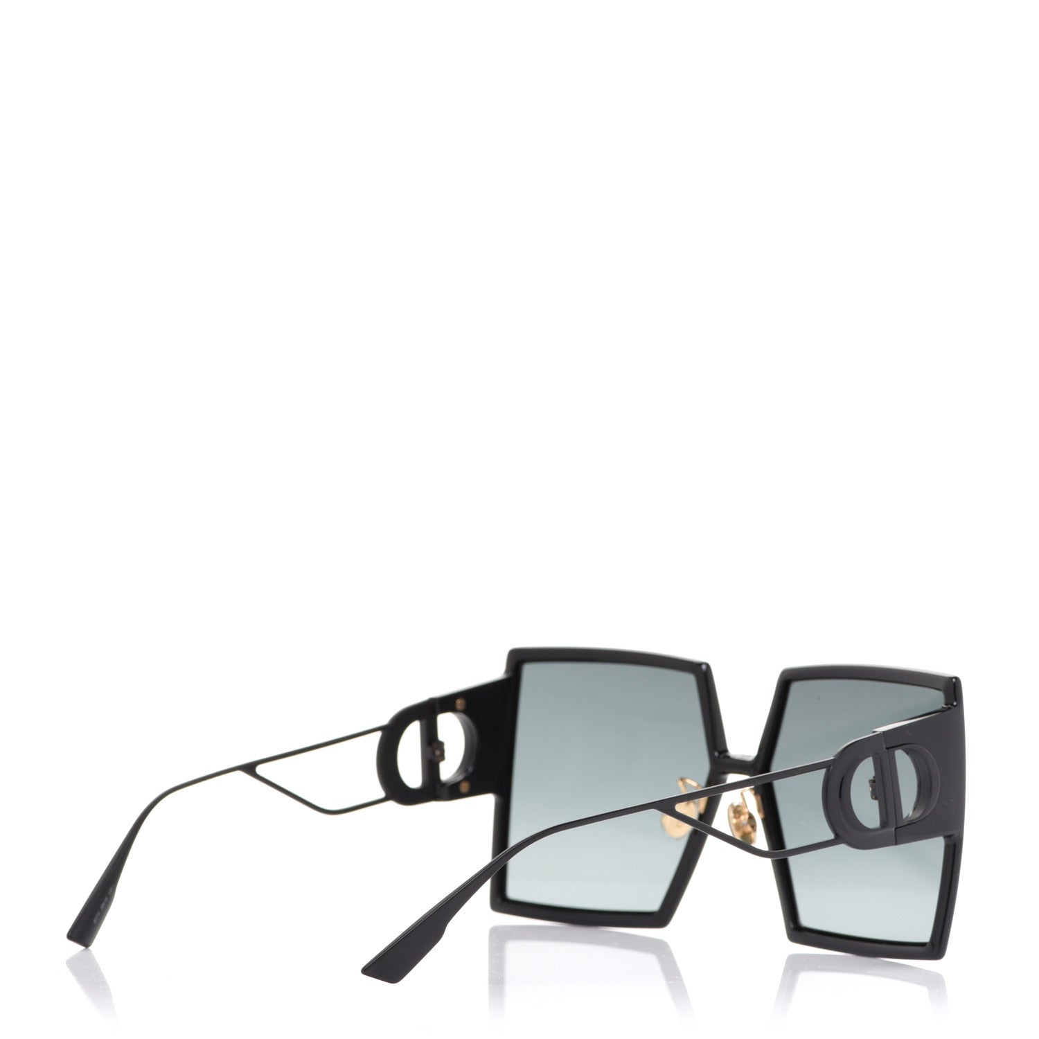 Christian Dior Square 30 Montaigne Sunglasses Black 4 of 7