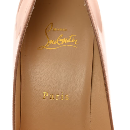 Christian Louboutin Patent Pigalle Follies 100 Pumps 41 Nude 5 of 11