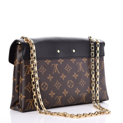 Louis Vuitton Monogram Pallas Chain Black 4 of 9