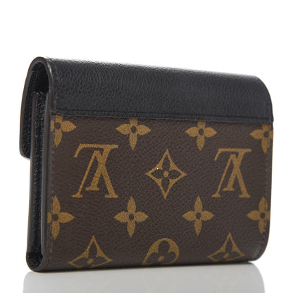 Louis Vuitton Monogram Pallas Compact Wallet NM Black 3 of 7