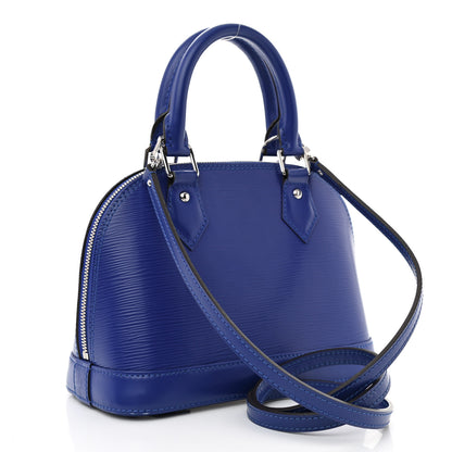 Louis Vuitton Epi Alma BB Blueberry 3 of 11