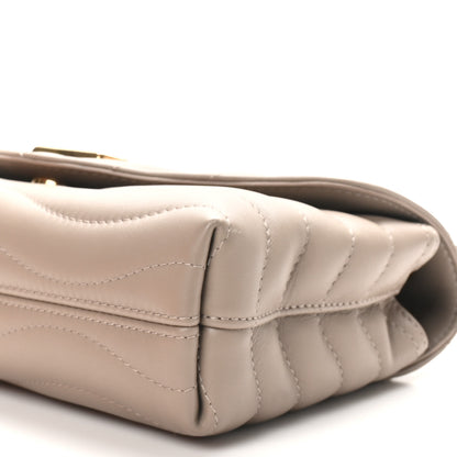 Louis Vuitton Calfskin LV New Wave Chain Bag Taupe 9 of 10