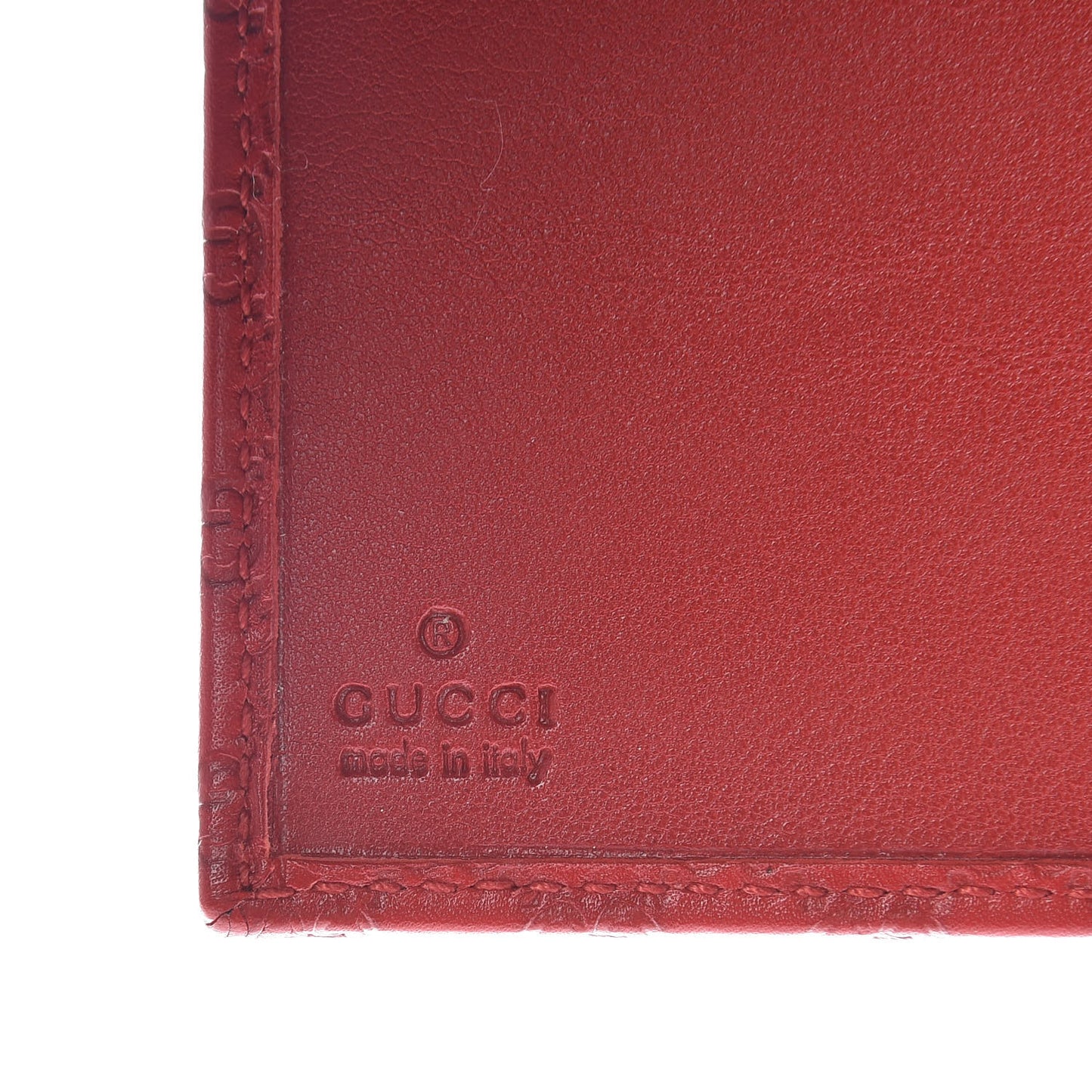 Microguccissima Small Notebook Red