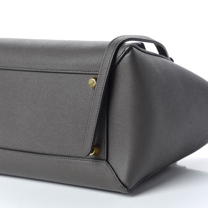 Celine Grained Calfskin Mini Belt Bag Grey 7 of 10