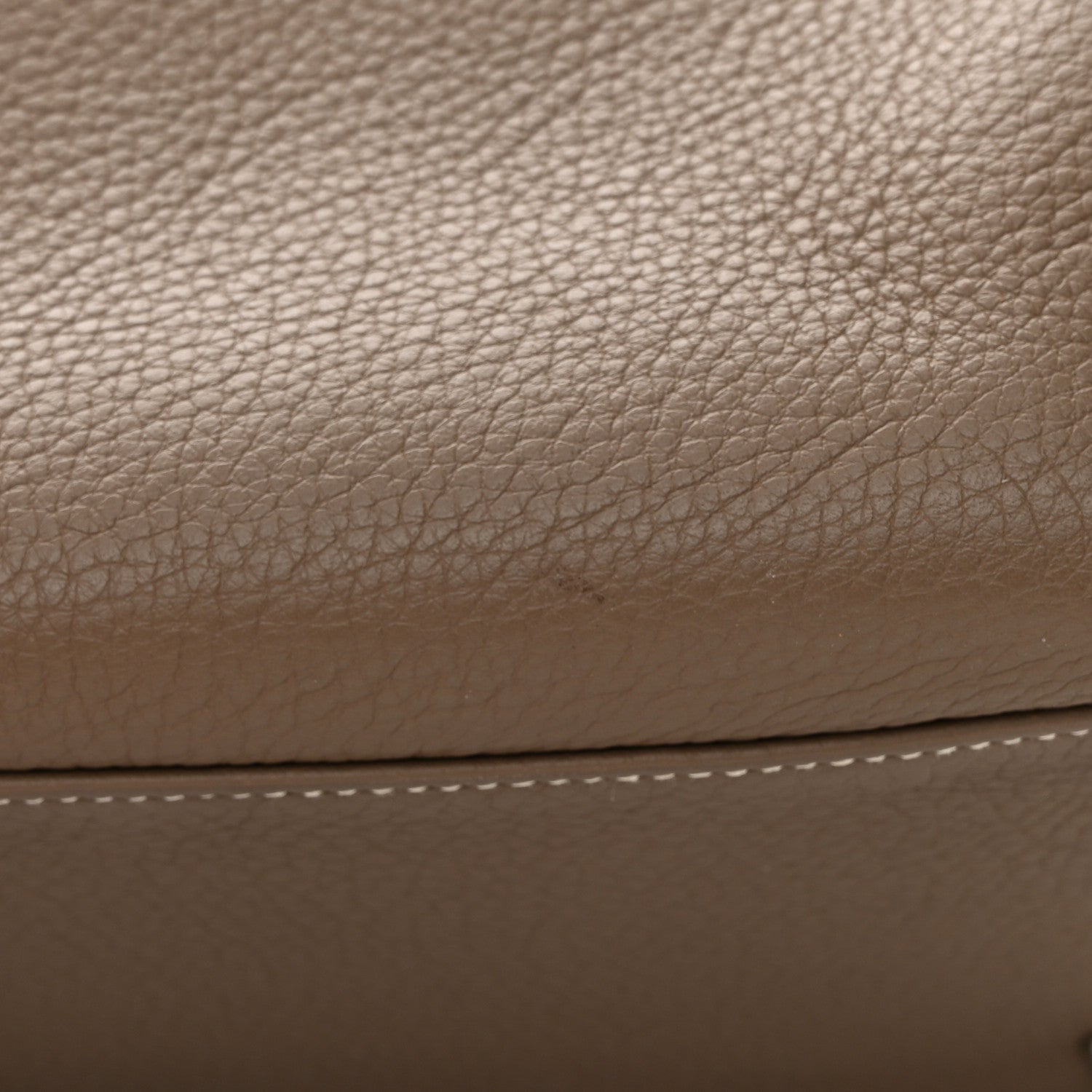 Hermes Taurillon Clemence Kelly Retourne 35 Etoupe 15 of 20
