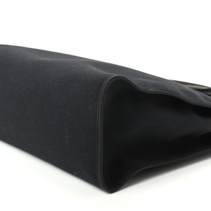 Hermes Toile Vache Calfskin Herbag 39 MM Black 7 of 9