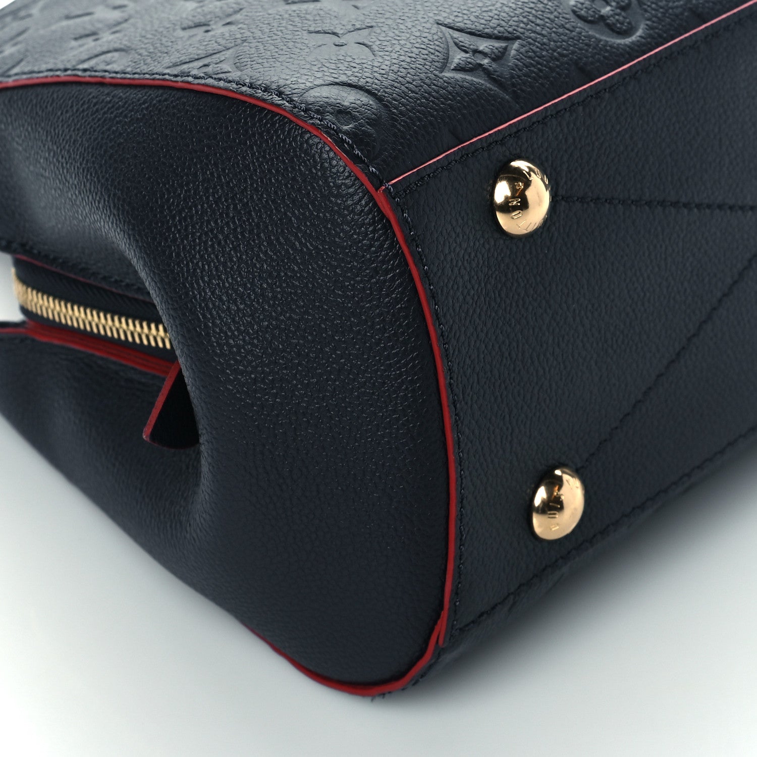 Louis Vuitton Empreinte Montaigne BB Marine Rouge 8 of 9
