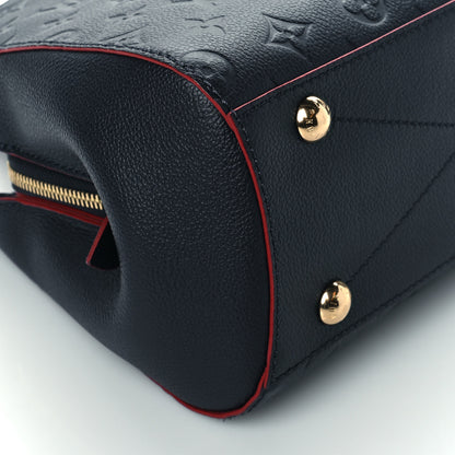 Louis Vuitton Empreinte Montaigne BB Marine Rouge 8 of 9