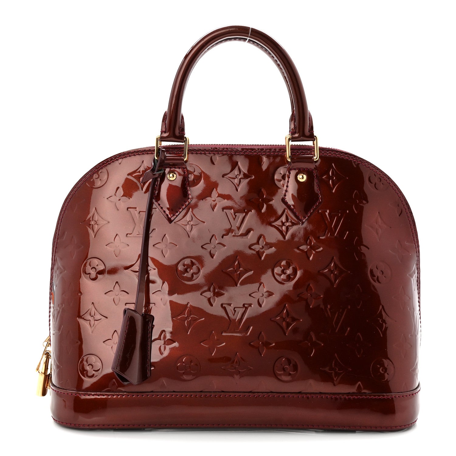 Louis Vuitton Vernis Alma PM Rouge Fauviste 1 of 10