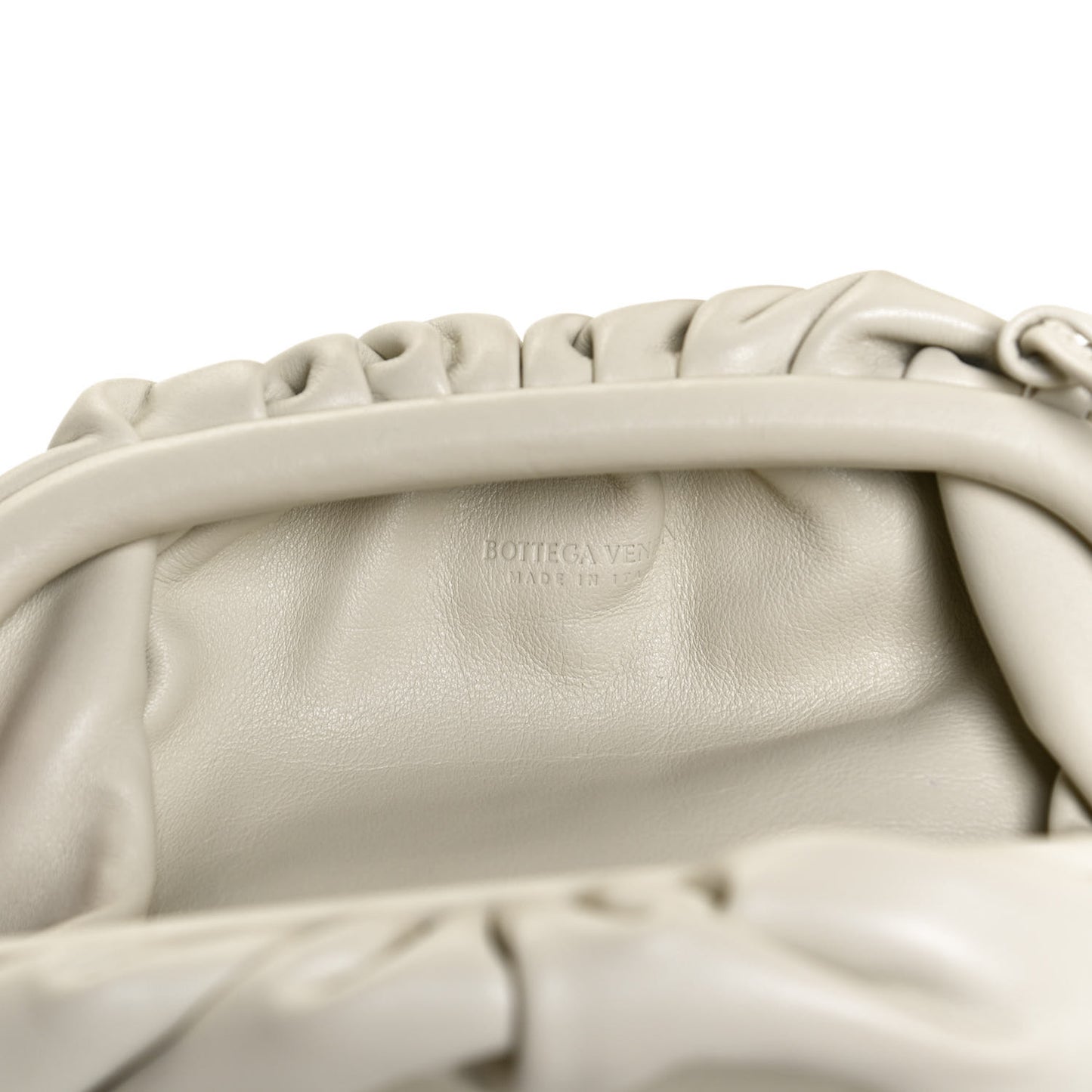 Butter Calfskin The Mini Pouch Plaster