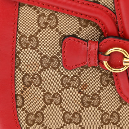 Gucci Monogram Ruinart Calfskin Medium Lady Web Shoulder Bag Beige Ebony Hibiscus Red 11 of 13