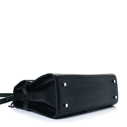 Delvaux Calfskin MM Tempete Satchel Black 3 of 8