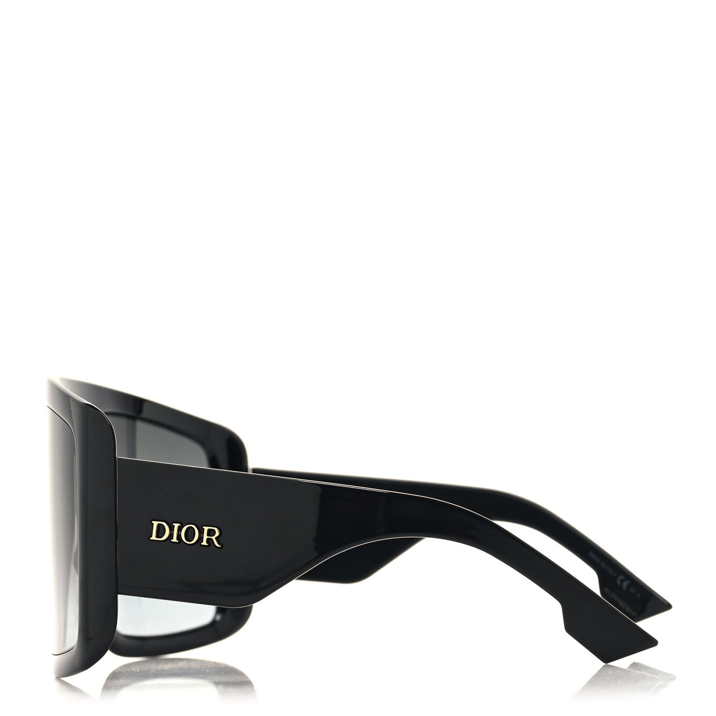 Acetate DiorSo Light 1 Shield Sunglasses Black