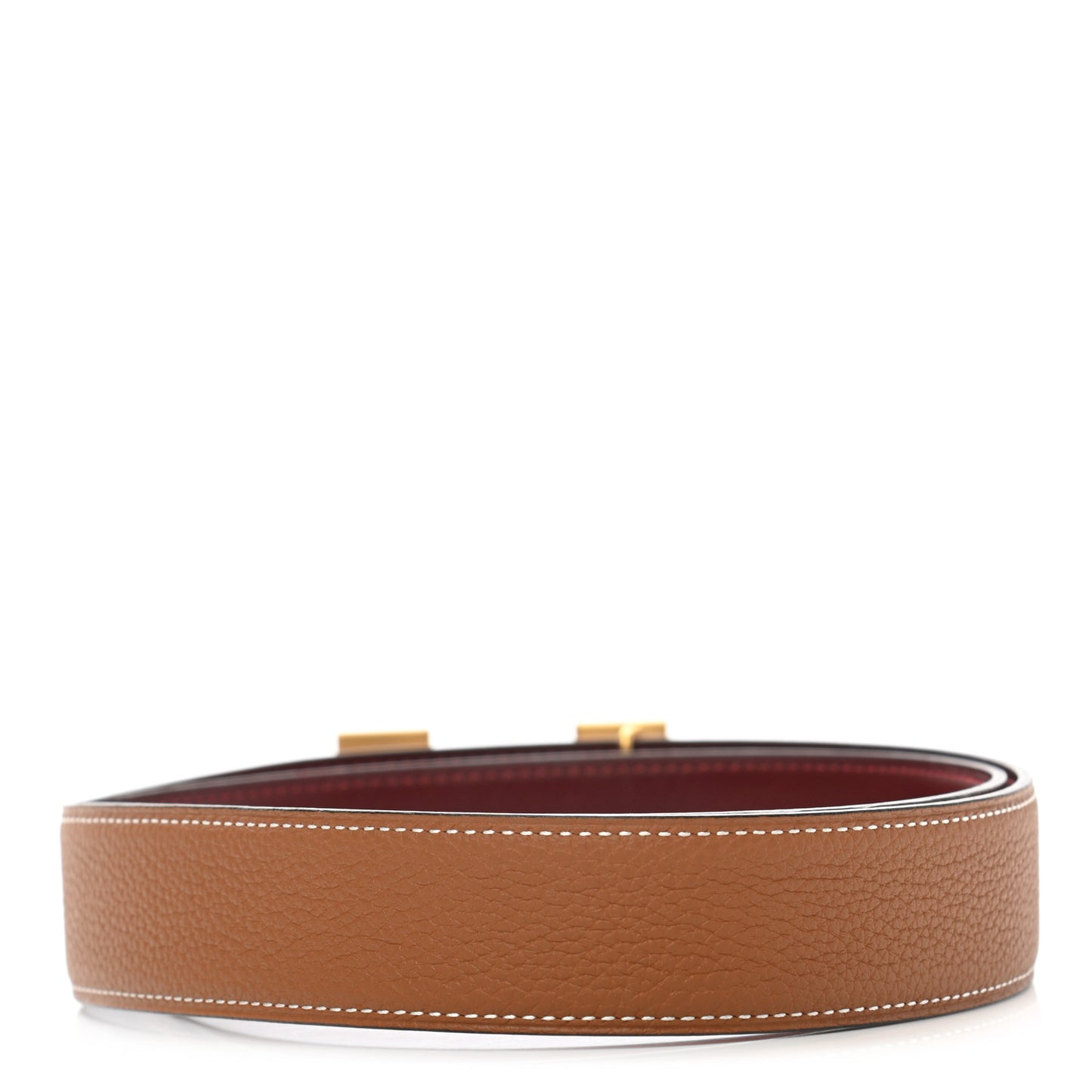 Box Togo 32mm H Belt 80 Rouge H Gold
