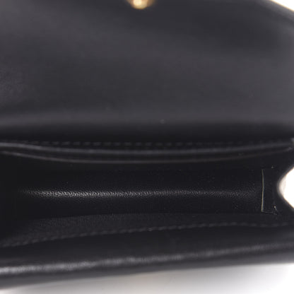 Mulberry Smooth Calfskin Multiflap Card Case Wallet Dune Porcelain Blue Black 5 of 8