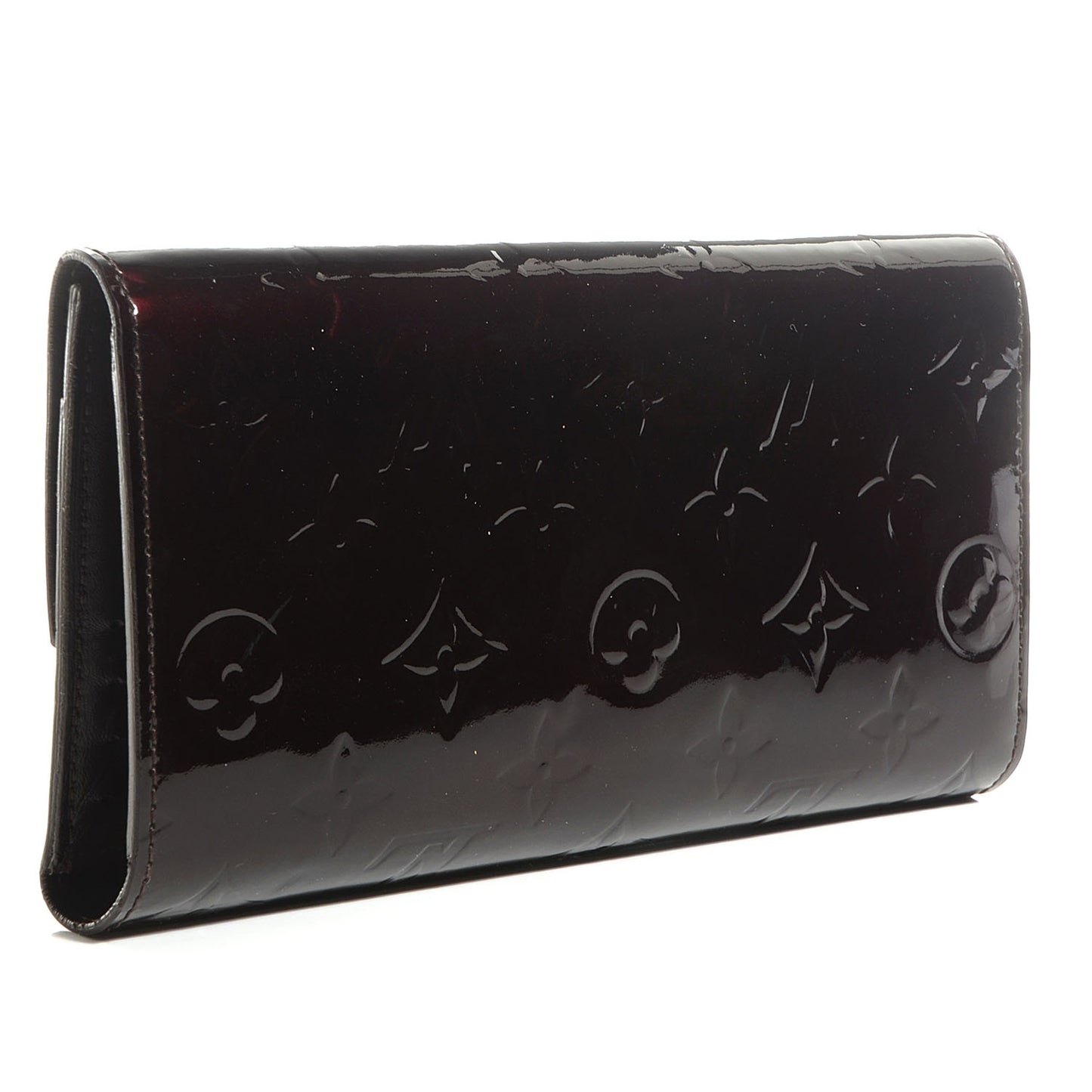 Vernis Porte Tresor International Wallet Amarante